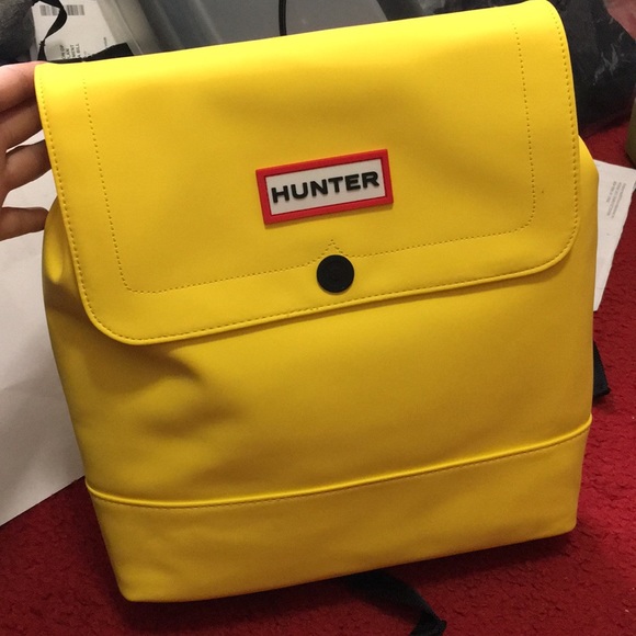 Hunter Handbags - Target X Hunter Medium Yellow Backpack